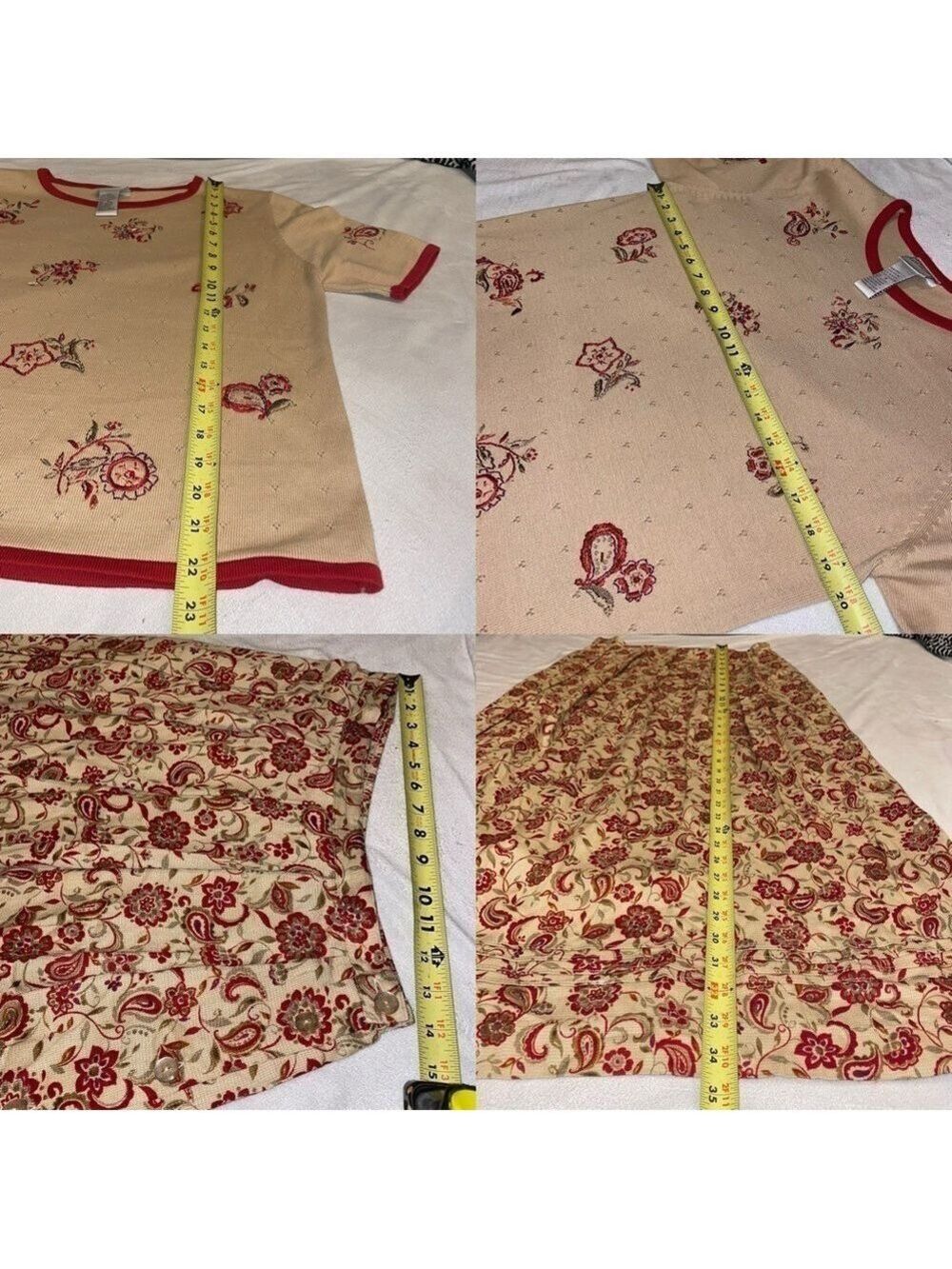 Vintage Napa Valley Cottagecore Two-Piece Set – Size Medium - Picture 16 of 16